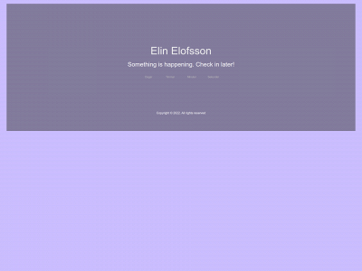 elinelofsson.se snapshot