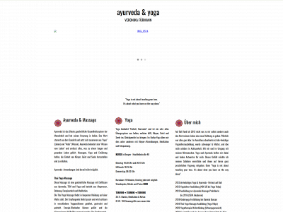 ayurveda-yoga-bergen.de snapshot