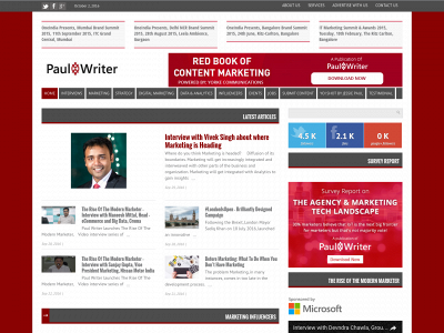 paulwriter.com snapshot