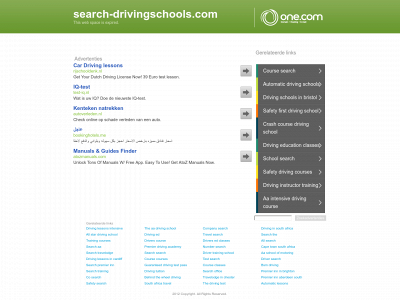 search-drivingschools.com snapshot