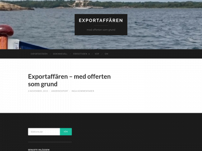 exportaffaren.se snapshot