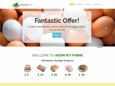 adomntifarms.com snapshot