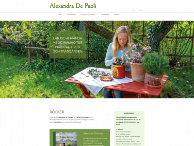 alexandradepaoli.com snapshot