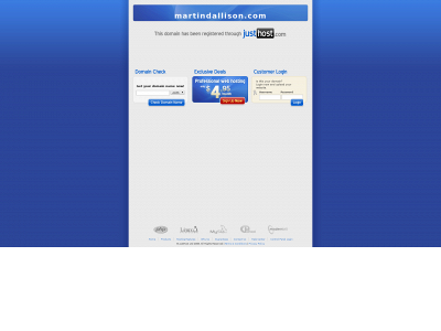 martindallison.com snapshot