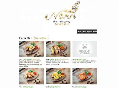 nora-thai.dk snapshot