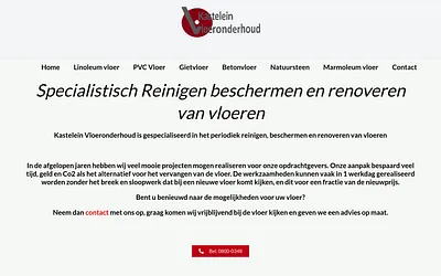 kasteleinvloeronderhoud.nl snapshot