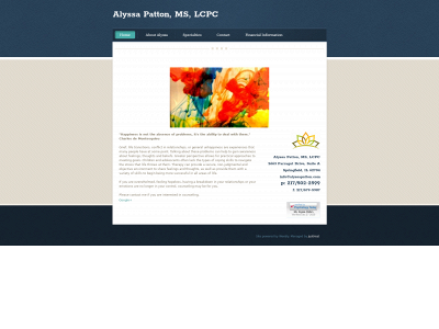 alyssapatton.com snapshot