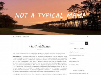 notatypicalmama.com snapshot