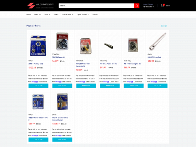 airlesspartsdepot.com snapshot