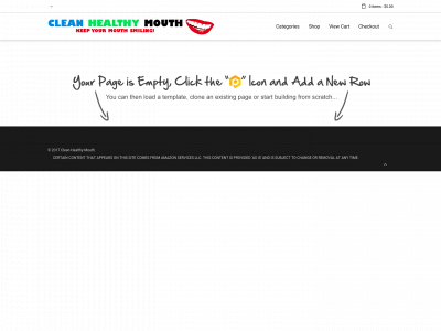 cleanhealthymouth.com snapshot
