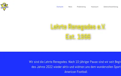 lehrte-renegades.de snapshot