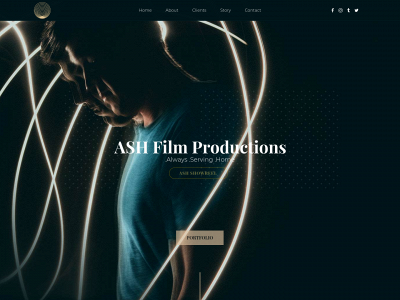 ashfilmproductions.com snapshot
