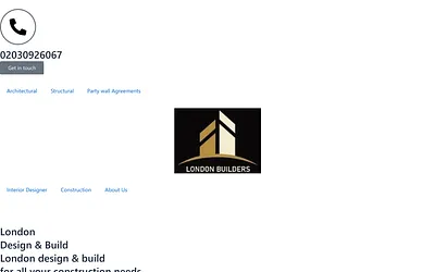 thelondonbuilders.co.uk snapshot