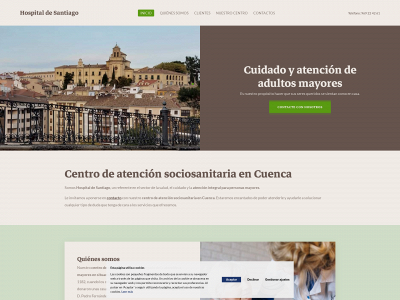 hospitaldesantiago.es snapshot