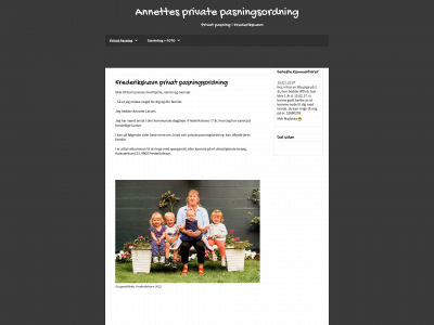 annettes-private-pasningsordning.dk snapshot