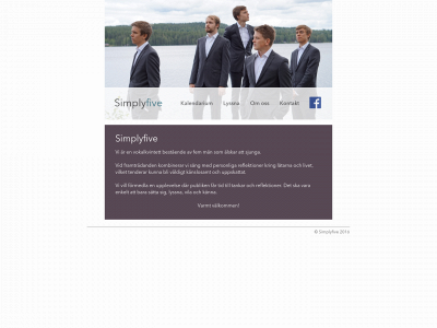 simplyfive.se snapshot