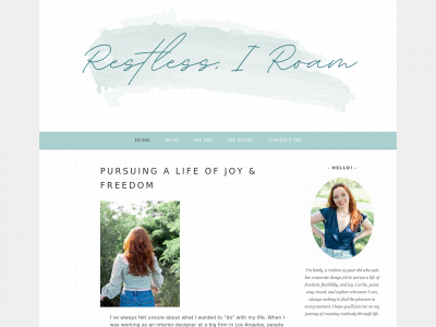 restless-i-roam.com snapshot