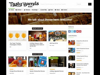 tastybarrels.com snapshot