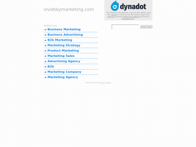vividskymarketing.com snapshot