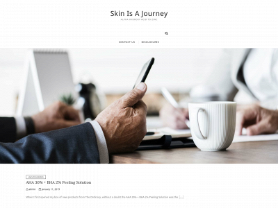 skinisajourney.com snapshot