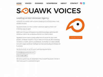 squawkvoices.com snapshot