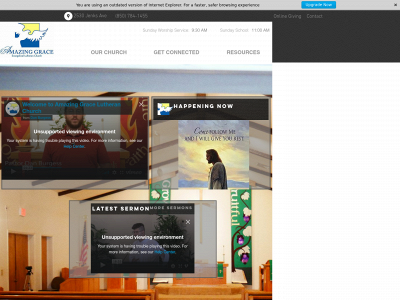 amazinggracepanamacity.com snapshot