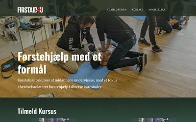 firstaid4u.dk snapshot
