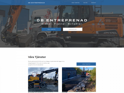 dbentreprenad.se snapshot