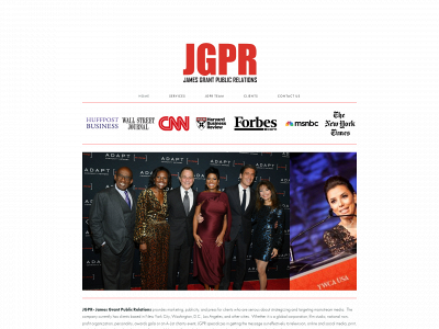 jamesgrantpr.com snapshot