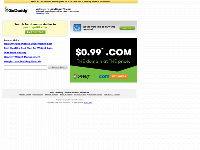paidtogetfit.com snapshot