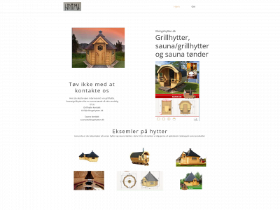 vikingehytten.dk snapshot