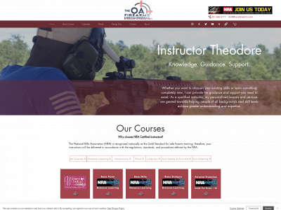 theoafirearms.com snapshot