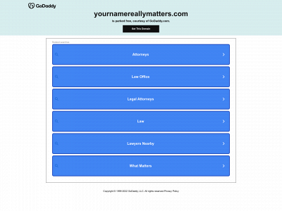 yournamereallymatters.com snapshot