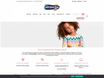 purpurinakids.com snapshot
