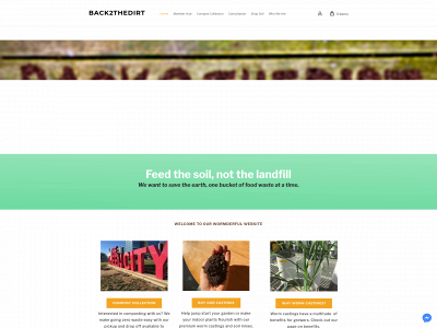 www.back2thedirt.com snapshot