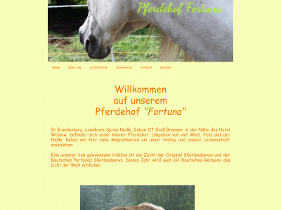 pferdehof-fortuna.de snapshot