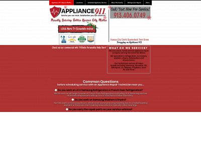 appliance911kc.com snapshot