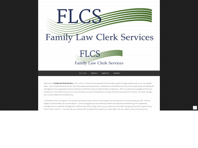 familylawclerk.com snapshot