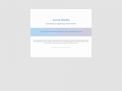 juniamedia.com snapshot