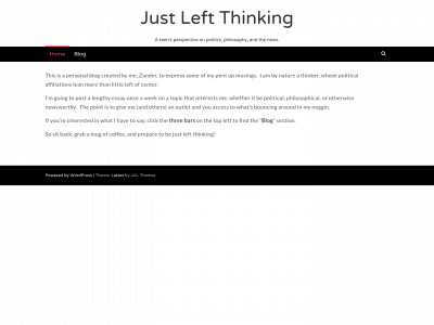 justleftthinking.com snapshot