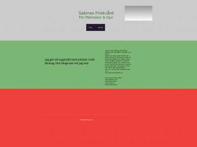 sabinesfriskvard.se snapshot