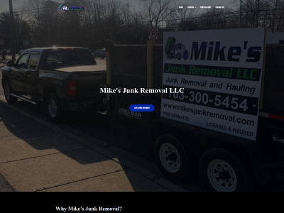 mikesjunkremoval.com snapshot