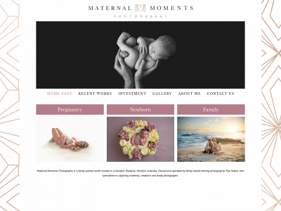 maternalmomentsphotography.com.au snapshot