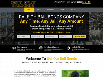 www.getoutbailbonds.com snapshot