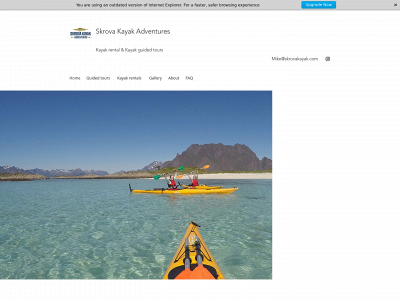 skrovakayak.com snapshot