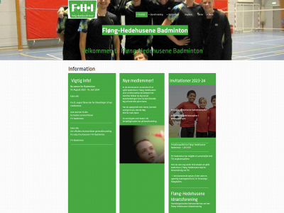 fh-badminton.dk snapshot