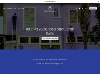 www.berkinhomebuyers.com snapshot