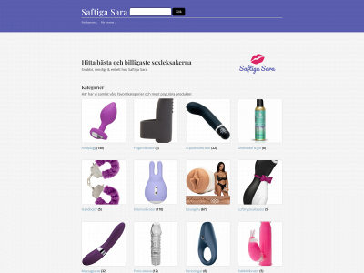 saftigasara.se snapshot