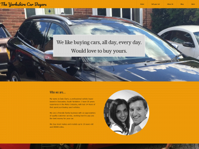 theyorkshirecarbuyers.co.uk snapshot