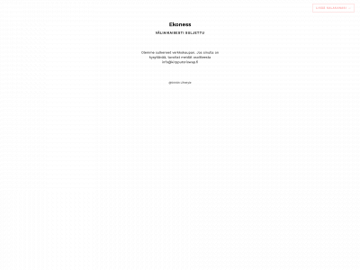 ekoness.fi snapshot